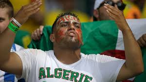 Algerian football players deal with intense heat as season ends