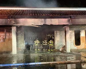 California Post Office Fire