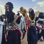 In the Sahara, a friendly dance competition carries on an ancient festival tradition