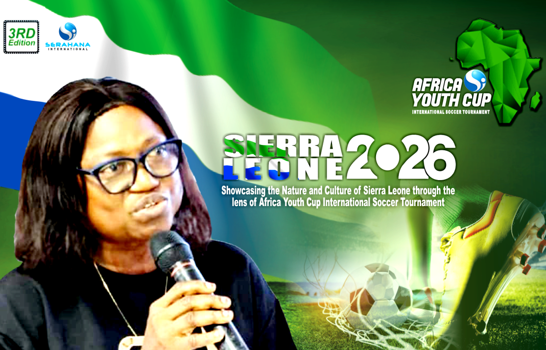 Sierra Leone’s Sports Minister, Madam Augusta Teima, hailed for her leadership at the Africa Youth Cup inaugural official meeting