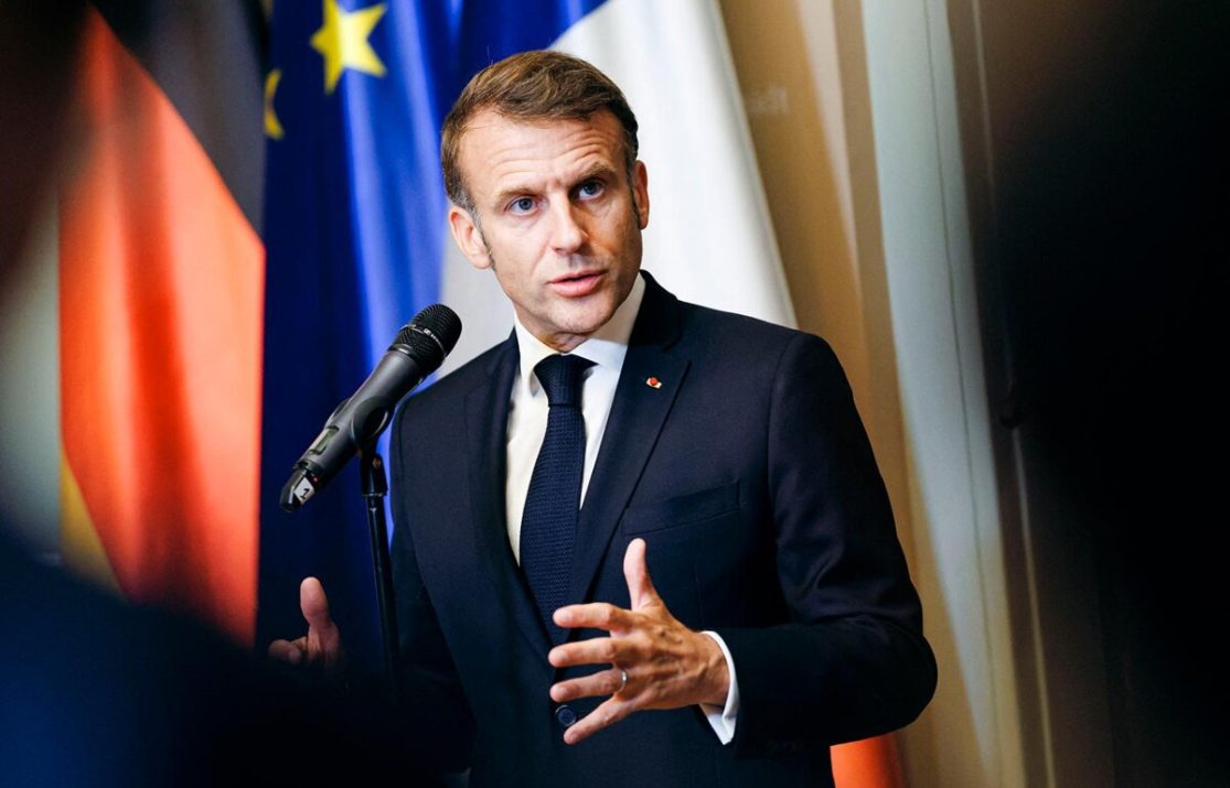 Macron Calls for UN Force in Gaza, Highlighting Recognition of Palestinian State