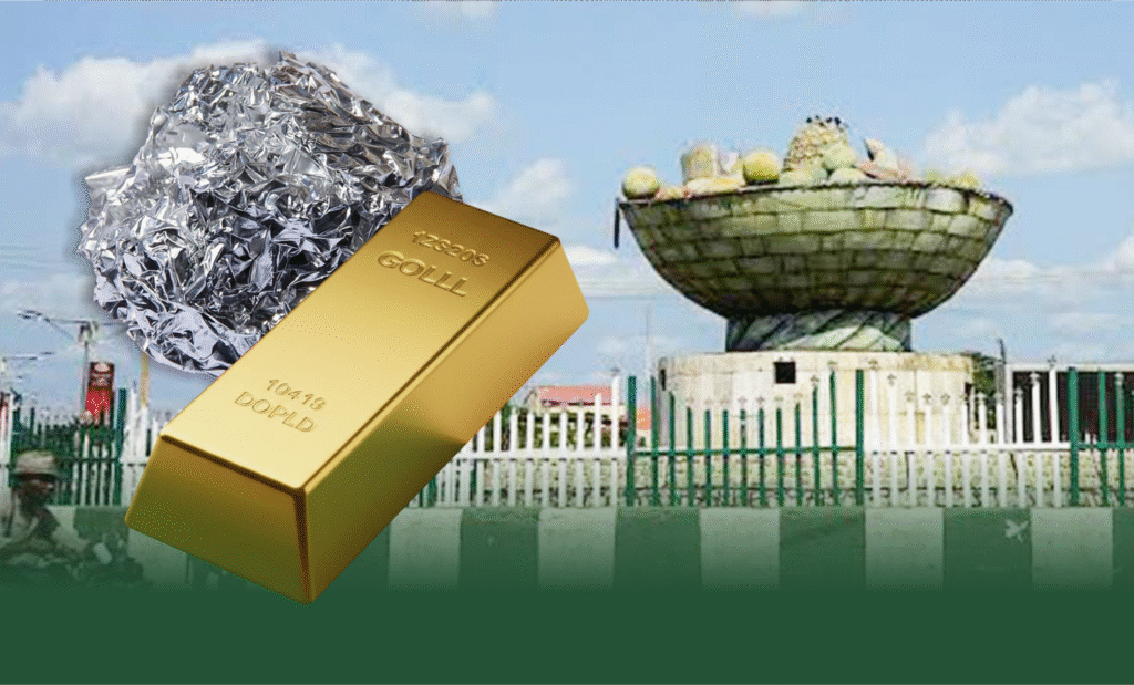 1 benue+gold+aluminium