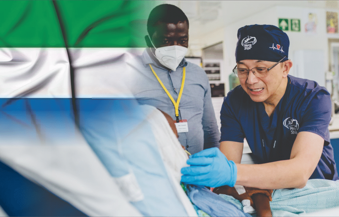 Mercy Ships Tackling Surgery Crisis in Sierra Leone, West Africa: with Dr. Leo Cheng Lifesaving Surgeries that Transform Even the Smallest of Lives