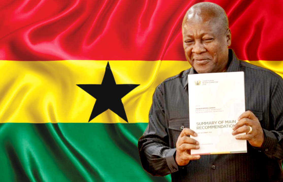 President Mahama of Ghana Reviews Constitution for Five-Year Presidential Term