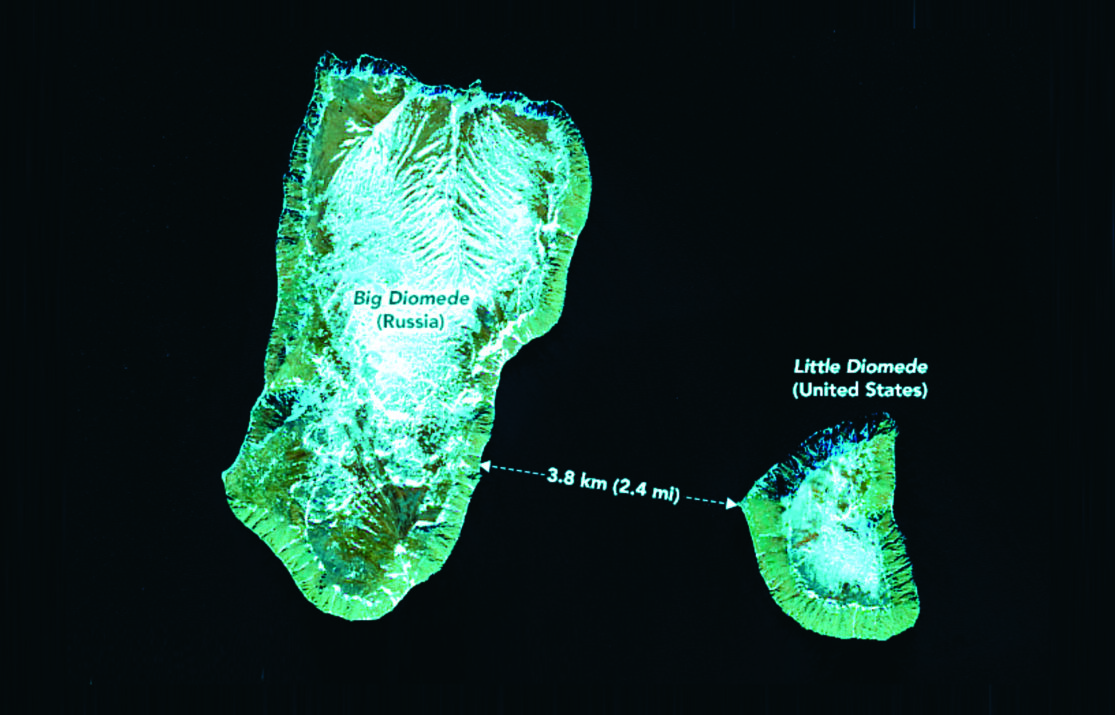 Two Islands, Two Countries, Two Days, the Strategic Divide Between Big and Little Diomede