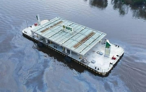 You are currently viewing NNPC Floating Filling Station In Buguma, Rivers State